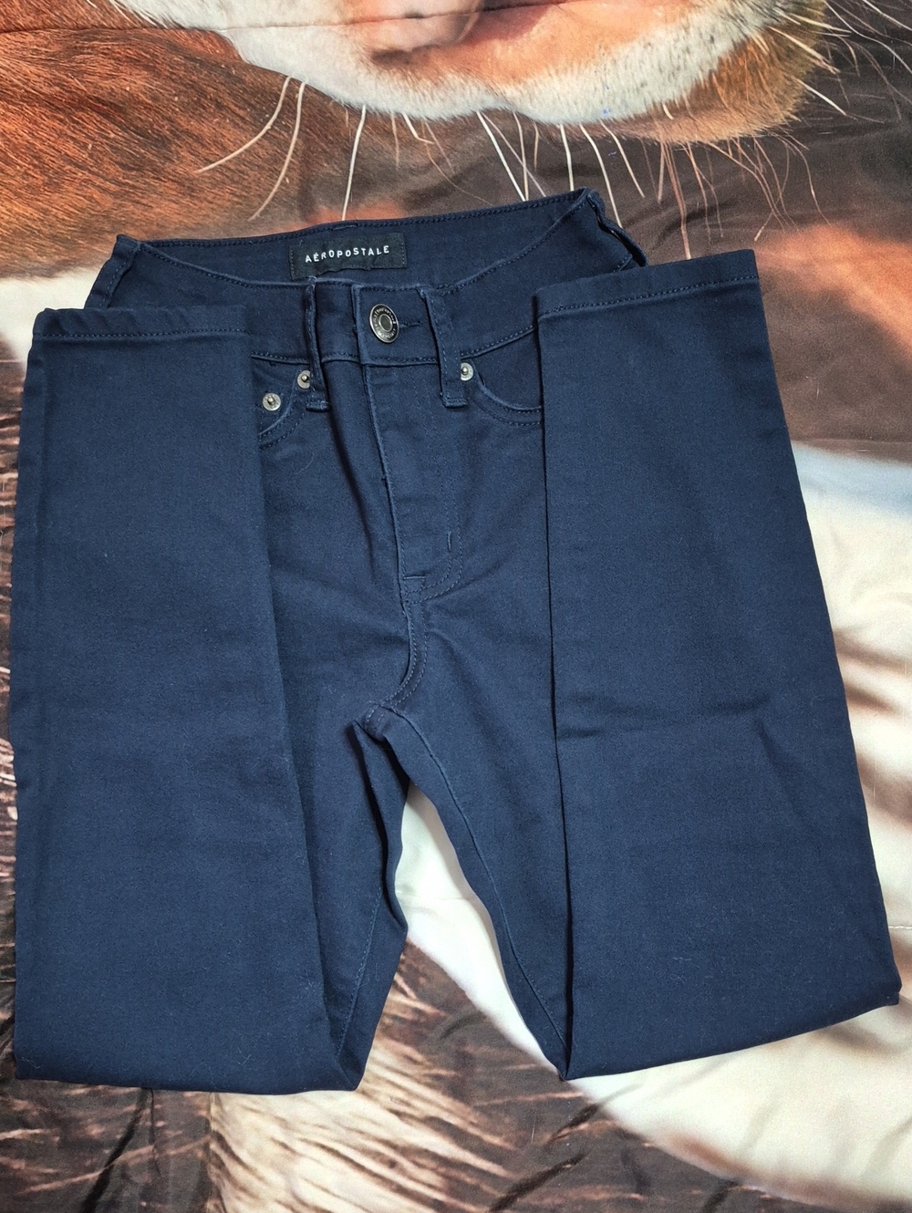 Aeropistale Jeans Teens, size 000, short,  Dark Blue, Great For School.